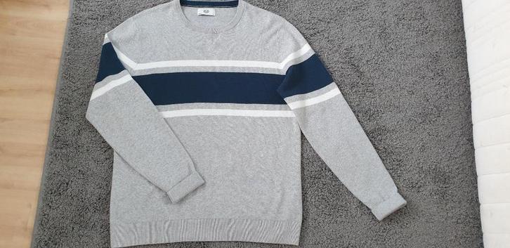 C&A trui (L), Kleding | Heren, Truien en Vesten, Zo goed als nieuw, Maat 52/54 (L), Grijs, Ophalen of Verzenden