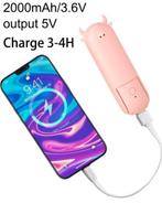 Nieuwe 2000 mAh powerbank met ventilator, Ophalen of Verzenden, Nieuw