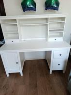 Hemnes bureau met bovenstuk, Ophalen, Zo goed als nieuw