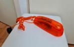Prachtige transparante doorzichtige telefoon oranje vintage, Telecommunicatie, Vaste telefoons | Niet Draadloos, Ophalen, Gebruikt