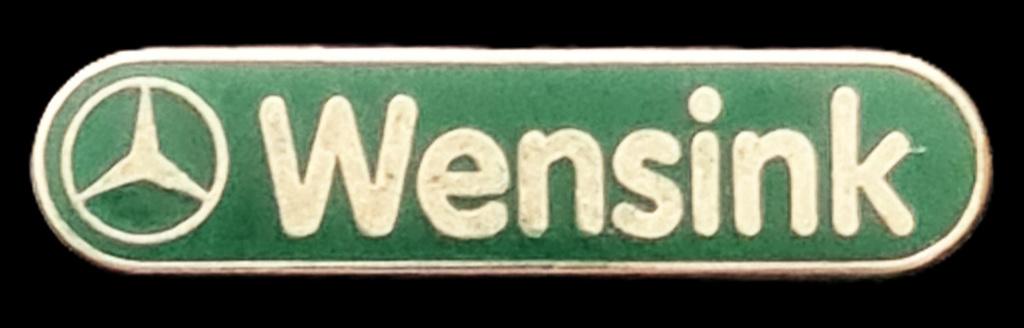Mercedes-Benz Wensink speld- d.groen, Ophalen of Verzenden, Nieuw, Transport, Speldje of Pin