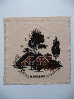 Borduurwerk "N-Brabant", Ophalen of Verzenden, Gebruikt, Handborduren, Onderdeel of Toebehoren