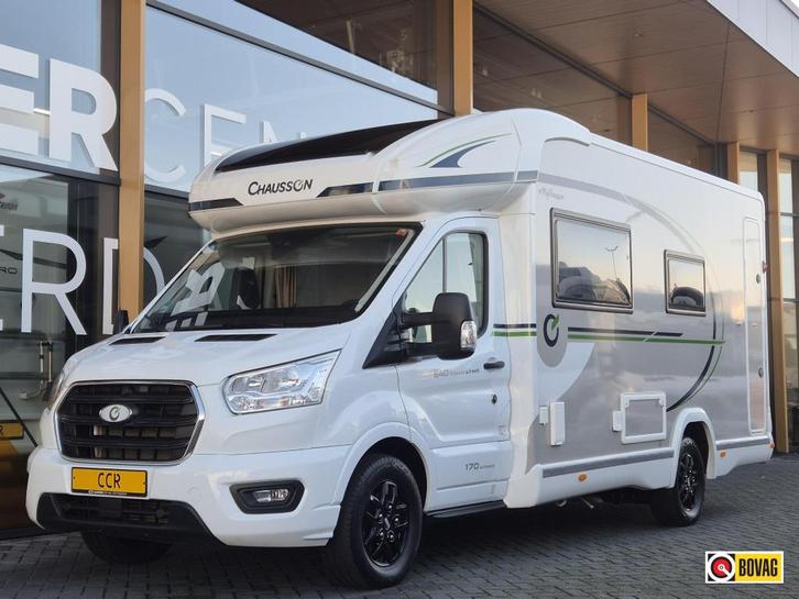 Chausson Titanium Ultimate 640 Automaat Face to face, Caravans en Kamperen, Campers, Bedrijf, tot en met 4, Half-integraal, Chausson