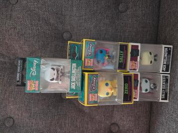 Funko 5 sleutelhangers nightmare before Christmas  beschikbaar voor biedingen