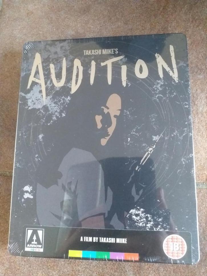 Audition Steelbook Bluray + Dvd *Nieuw*, Cd's en Dvd's, Blu-ray, Nieuw in verpakking, Horror, Ophalen of Verzenden