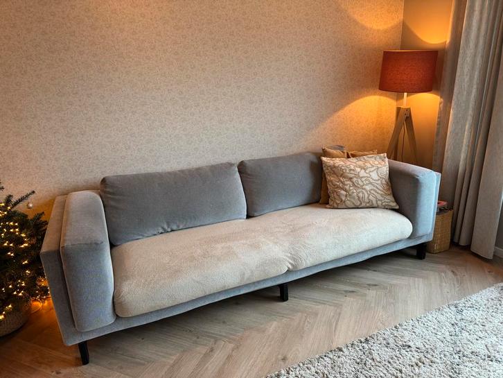IKEA Nockeby 3-zits bank - 251 cm breed, Huis en Inrichting, Banken | Bankstellen, Gebruikt, Rechte bank, Driepersoons, 250 tot 300 cm