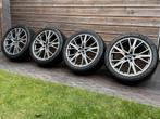 Orig Audi Q3 SQ3 S line 20 inch velgen + zomerbanden, Gebruikt, 255 mm, Banden en Velgen, Ophalen of Verzenden
