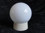 Vintage plafondlamp, kunststof plafondkamp met bollamp, dsn, Ophalen of Verzenden, Huis en Inrichting