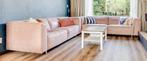 2 Roze Design Bankstellen - Ruim & Comfortabel!, Huis en Inrichting, Banken | Bankstellen, Ophalen, Modern design, Gebruikt, 75 tot 100 cm
