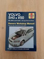Haynes werkplaatsboek Volvo S40/V50, Ophalen of Verzenden