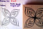 Bloemen 592  Houten stempel, Hobby en Vrije tijd, Ophalen of Verzenden, Zo goed als nieuw, Houten stempel