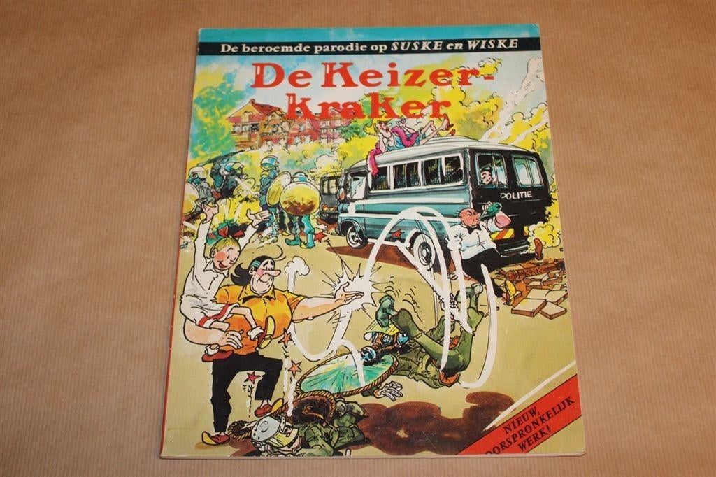 Suske en Wiske - De Keizerkraker - Parodie uitgave, Boeken, Stripboeken, Eén stripboek, Ophalen of Verzenden, Zo goed als nieuw
