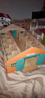 Houten Paardenstal Speelgoed, Ophalen of Verzenden, Zo goed als nieuw, Poppenhuis