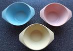 Schaaltjes Kunststof Ornamin * 3 stuks * Vintage, Huis en Inrichting, Keuken | Servies, Ophalen, Gebruikt