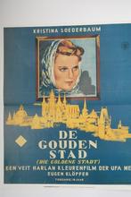 Affiche 'De Gouden Stad' (1994), Verzamelen, Militaria | Tweede Wereldoorlog, Nederland, Foto of Poster, Verzenden