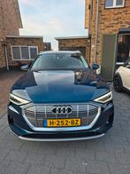 Audi e-tron 50 Quattro 313pk 2019, trekhaak + nieuwe banden, Auto's, Audi, Automaat, 1800 kg, Zwart, Blauw
