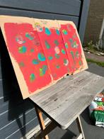 Het Groene Dorp Schilderij, Antiek en Kunst, Ophalen