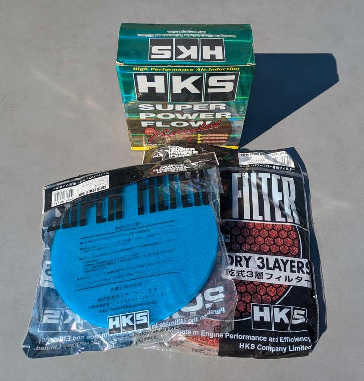 HKS super power flow luchtfilter 4" 100mm aansluiting, Auto-onderdelen, Motor en Toebehoren, Nieuw, Ophalen of Verzenden