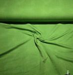 French terry jeans appel groen, 120 cm of meer, Ophalen of Verzenden, Katoen, Groen