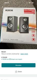 Boxen, Computers en Software, Pc speakers, Ophalen of Verzenden, Zo goed als nieuw