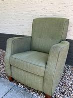 Fauteuil Groen, Huis en Inrichting, Fauteuils, Ophalen, Zo goed als nieuw, 75 tot 100 cm, 50 tot 75 cm