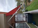 Zonnescherm met handdraai functie, Tuin en Terras, Zonneschermen, Ophalen, Zo goed als nieuw, Knikarmscherm