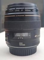 Canon EF 100mm f/2 USM incl. originele zonnekap, Audio, Tv en Foto, Fotografie | Lenzen en Objectieven, Ophalen of Verzenden, Zo goed als nieuw