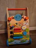 Houten loopwagen baby walker, Kinderen en Baby's, Speelgoed | Houten speelgoed, Ophalen, Gebruikt