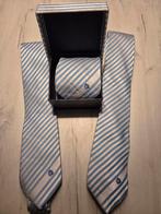 Albert Heijn stropdas(3) zie foto.Blauw/wit streep., Albert Heijn, Blauw, Ophalen of Verzenden, Met patroon