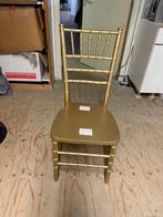 14 Gouden Houten Stoelen - Elegante Stoelen voor Evenementen, Ophalen, Gebruikt, Overige kleuren, Vijf, Zes of meer stoelen