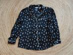 Zwarte met bloemetjes print H&M pyjama 38 M, Ophalen of Verzenden, Zo goed als nieuw, Maat 38/40 (M)