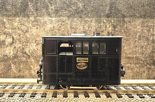 Tram Philotrain NTM stoomloc 42 grote Henschel in zwart, Hobby en Vrije tijd, Modeltreinen | H0, Zo goed als nieuw, Locomotief