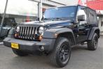 Jeep Wrangler 3.8 V6 Sport Trekhaak | Airco | Cruise | LMV |, Auto's, Jeep, Euro 5, Stof, Gebruikt, Zwart