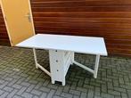 IKEA Norden Klaptafel - Wit - Inklapbaar, Ophalen, 50 tot 100 cm, Zo goed als nieuw, 150 tot 200 cm