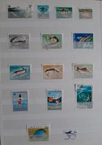 2 Kaarten Mooiste Postzegels Vissen Nr. 1 Gestempeld, Ophalen, Gestempeld, Dier of Natuur