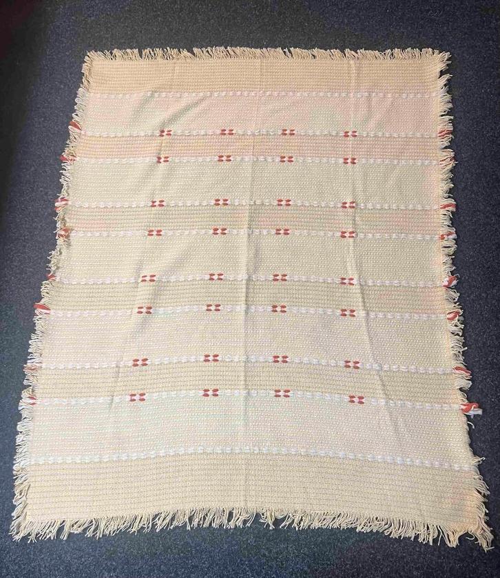 Vintage retro tafelkleed, Huis en Inrichting, Tafelkleden, Gebruikt, Rechthoek, Ophalen of Verzenden