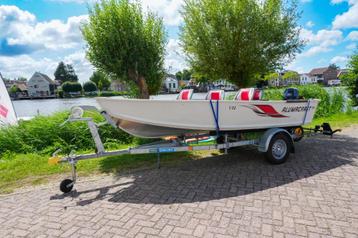 Alumacraft V14 set | 9.9 PK Yamaha | Pega Euroliner trailer beschikbaar voor biedingen