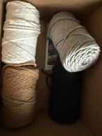 Macrame garen, Hobby en Vrije tijd, Breien en Haken, Ophalen of Verzenden, Breien of Haken, Wol of Garen