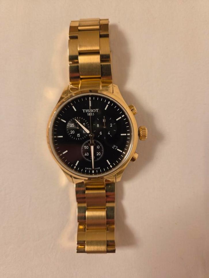 Tissot T-Sport Chrono XL, Sieraden, Tassen en Uiterlijk, Horloges | Kinderen, Zo goed als nieuw, Jongen of Meisje, Blauw, Ophalen of Verzenden