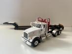 Peterbilt met dieplader van First Gear (1), Ophalen of Verzenden, Gebruikt, Bus of Vrachtwagen, Overige merken
