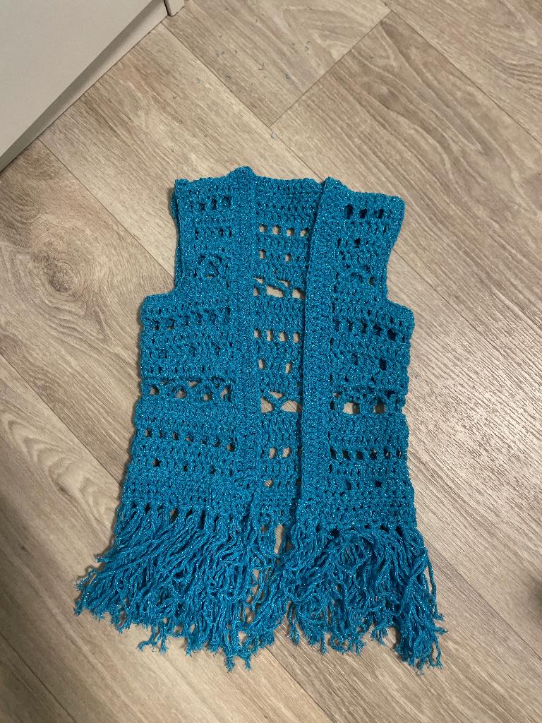 Peuter vestje gehaakt nieuw, Kinderen en Baby's, Ophalen of Verzenden, Nieuw, Meisje, Truitje of Vestje