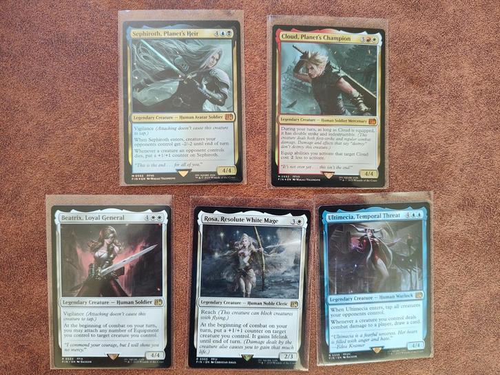 Diverse Final Fantasy kaarten (inclusief foil), nieuw, Hobby en Vrije tijd, Verzamelkaartspellen | Magic the Gathering, Nieuw