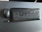 Microsoft Draadloos Toetsenbord en Muis - WUG1066/KGR1066, Computers en Software, Toetsenborden, Ophalen, Gebruikt, Toetsenbord en muis-set