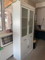 Buffetkast met glazen deuren, Huis en Inrichting, Kasten | Vitrinekasten, Ophalen, Gebruikt, 200 cm of meer, 50 tot 100 cm