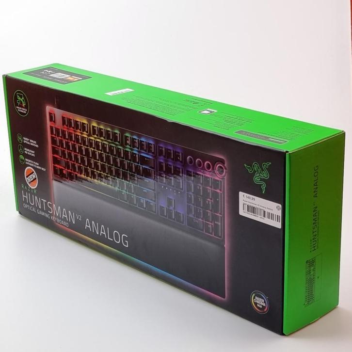 Razer Huntsman V2 Analog Switch Optical Analog Keyboard, Computers en Software, Toetsenborden, Nieuw