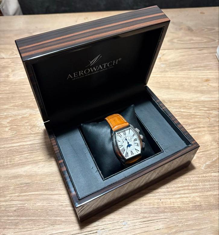 AEROWATCH Streamline Chronograaf - Prachtig Horloge!, Sieraden, Tassen en Uiterlijk, Horloges | Heren, Zo goed als nieuw, Polshorloge