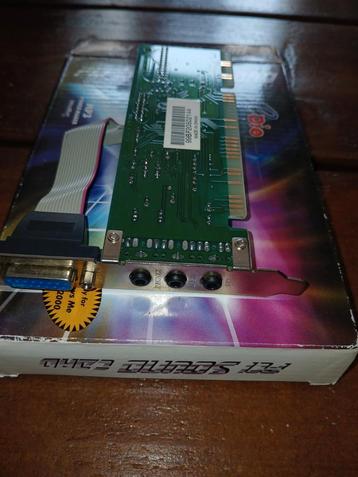 Soundcard, bieden maar  beschikbaar voor biedingen