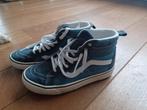 Vans maat 42, gevoerd, blauw leer., Kleding | Heren, Schoenen, Gedragen, Blauw, Ophalen of Verzenden