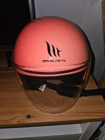 Mt Helmets Street Solid Jet Helm Roze XL, Fietsen en Brommers, Brommerhelmen, Ophalen of Verzenden, Zo goed als nieuw, Extra large of groter