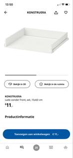 KONSTRUERA lade zonder front - Ikea, Huis en Inrichting, Kasten | Overige, Ophalen of Verzenden, Nieuw